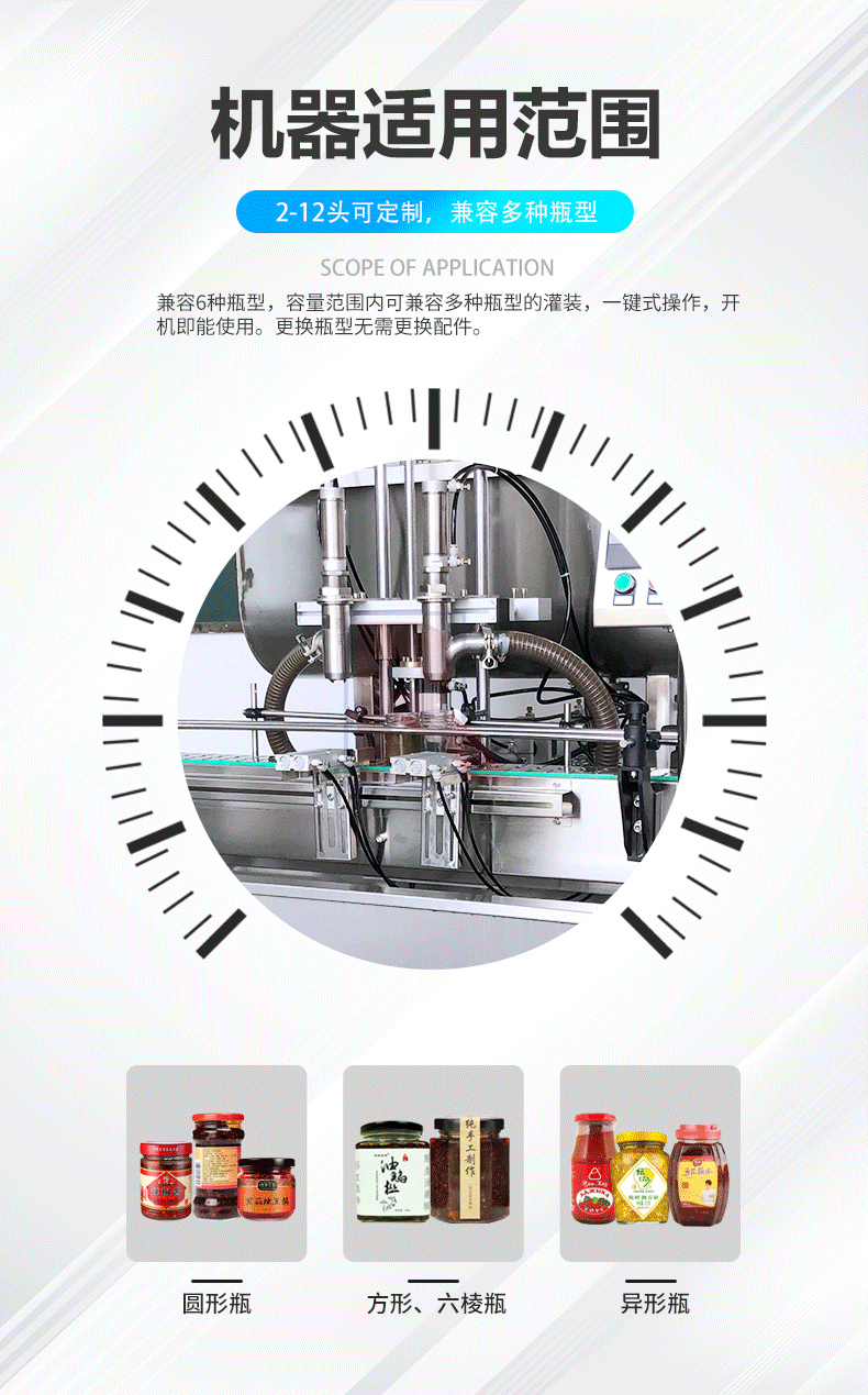 柱塞式醬料灌裝機